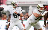 Oregon quarterback Dylan Raiola throws a pass as the Oregon Ducks face the USC Trojans on Sept. 26, 2026, at Los Angeles