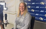 Georgia Tech women's head coach Karen Blair