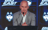 UConn coach Dan Hurley at Big East Media Day