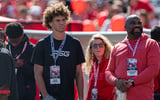 2028 TE Max Jones on visit to Nebraska
