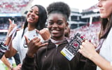South Carolina women's basketball. Jezelle "GG" Banks (Photo by Katie Dugan/GamecockCentral)