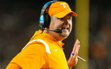 Josh Heupel on the sidelines vs. South Carolina in their 38-63 loss in 2022.
