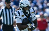 West Virginia running back Cam Cook