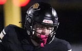 Paramus Catholic sophomore Walker Snee (13) runs with the ball as DePaul defends during a game at Paramus Catholic high school,