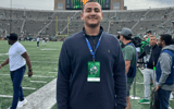 Notre Dame - 2028 offensive lineman liam pagan notre dame visit - hookly