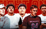 Lincoln Riley, Maui Tonata, Lincoln Faalafi, Major Stokes and Jalen Flowers afi