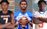 Cormani McClain, Austin Simmons and Jadan Baugh