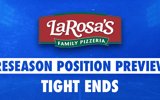 TIGHT ENDS position previews