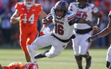 South Carolina QB LaNorris Sellers during the Clemson game on Nov. 30, 2024 (C.J. Driggers | GamecockCentral.com)