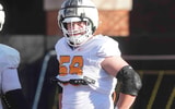 Tennessee offensive lineman Sam Pendleton. Credit: Caitie McMekin/News Sentinel / USA TODAY NETWORK via Imagn Images