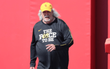 USC linebacker coach Rob Ryan during a spring practice with the Trojans