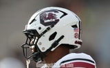 South Carolina edge rusher Dylan Stewart during the Missouri game on Sept. 21, 2025 (C.J. Driggers | GamecockCentral.com)