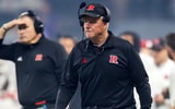 Rutgers Football Offensive Line coach Pat Flaherty during the Rate Bowl 2024