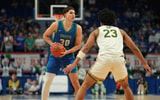 The No. 1 St. Xavier Tigers defeated the No.10 North Laurel Jaguars 46-44 in the quarterfinals of the UK HealthCare Boys’ Basketball Sweet 16 | Bryce Stevenson, Kentucky Sports Radio