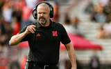 Nebraska football coach Matt Rhule