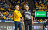 West Virginia head basketball coach Ross Hodge
