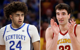 Photos of Malachi Moreno (left) and Milan Momcilovic via KSR, Imagn Images