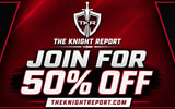 The Knight Report promo Transfer Portal 50% off