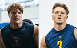 West Virginia true freshmen Kevin Brown and Matt Sieg
