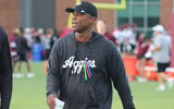 Texas A&M offensive coordinator Holmon Wiggins (Jaxson Callaway)