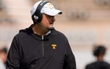 Head Coach Josh Heupel of the Tennessee Volunteers during 2026 Fall Camp scrimmage at Neyland Stadium in Knoxville. Photo By Kate Luffman/Tennessee Athletics