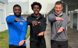 Marcus Davis with UF commit Anthony Jennings