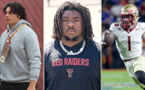 Austin Attalah, Jalen Brewster and Tommy Castellanos