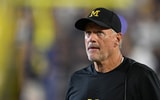 Michigan Wolverines football head coach Kyle Whittingham during a win over Western Michigan in 2026. (Photo by IMAGN IMAGES via Reuters Connect)