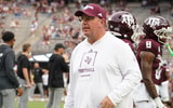 Texas A&M head coach Mike Elko