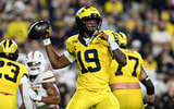 Michigan Wolverines football quarterback Bryce Underwood in a win over Western Michigan. (Photo by IMAGN IMAGES via Reuters Connect)