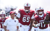 South Carolina's football program runs out of the tunnel for game one of the 2026 season (Photo: Katie Dugan | GamecockCentral.com)