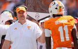 Tennessee coach Josh Heupel during a Tennessee football game against Furman at Neyland Stadium in Knoxville, Tenn., on Sept. 5, 2026.
