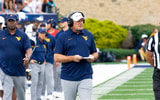 West Virginia head coach Rich Rodriguez during the Coastal Carolina game