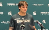 Michigan State linebacker Brady Pretzlaff.
