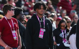 Chase Foster visiting South Carolina during the 2025 season. Photo by: Katie Dugan | GamecockCentral