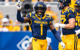 West Virginia defensive back Geimere Latimer