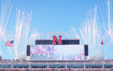 Nebraska football at Memorial Stadium