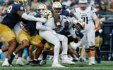 Notre Dame defense Rice