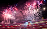 Nebraska football at Memorial Stadium