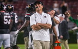 Shane Beamer during South Carolina's 2026 matchup vs Towson. Photo by: Katie Dugan | GamecockCentral