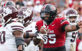 south carolina gamecocks ol jacarrius peak
