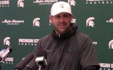 Michigan State offensive coordinator Nick Sheridan.
