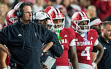 Indiana Head Coach Curt Cignetti during the Indiana versus Northwestern football game at Memorial Stadium on Friday, Sept. 25,