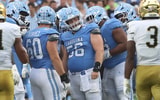 UNC offensive line