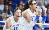 Morgan Gaerte and Brooklyn DeLeye | UK Athletics