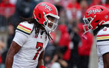 Maryland quarterback Malik Washington