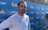 UCLA offensive cooordinator Dean Kennedy