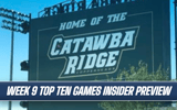 Four Quarter Friday - Week 9 top ten Games insider Preview - hookly