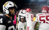 Vanderbilt players walk off the field after losing to the Arkansas Razorbacks at FirstBank Stadium in Nashville on Saturday,