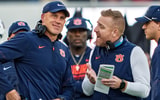 DJ Durkin and Alex Golesh (Photo by Matt Rudolph/AuburnSports)